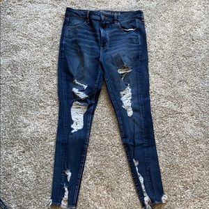American eagle high rise jeggings